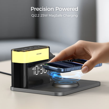 Ultimate Qi2.2 25W Max Speed. 1 Dock for All