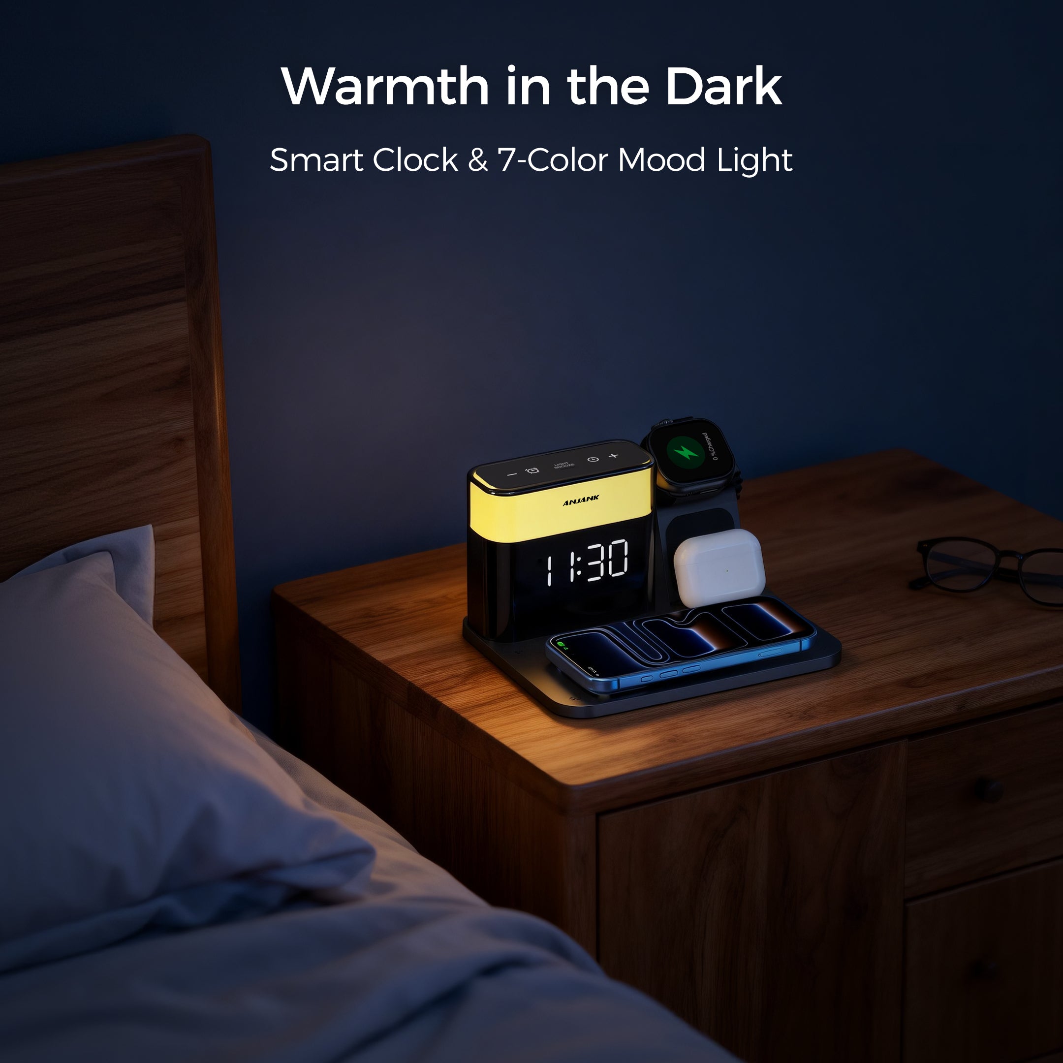 Ultimate Qi2.2 25W Max Speed. 1 Dock for All