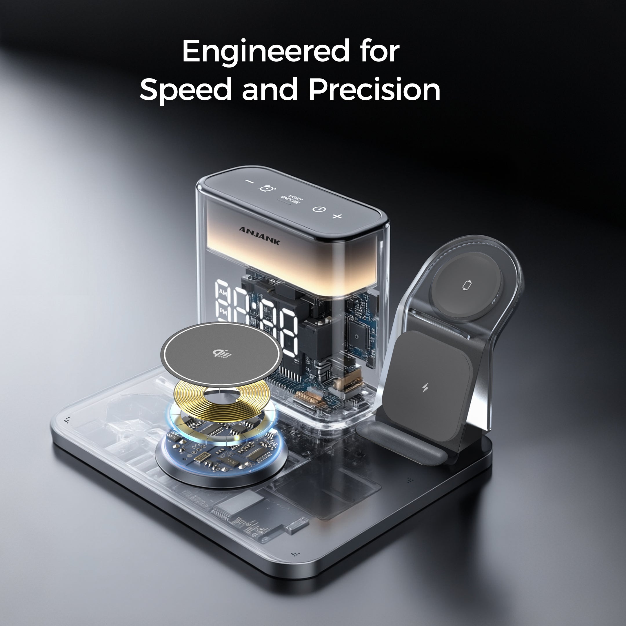 Ultimate Qi2.2 25W Max Speed. 1 Dock for All